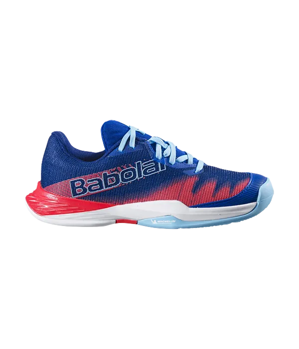 Zapatillas Babolat Jet Premura 2 Junior Boy Blue/Poppy Red