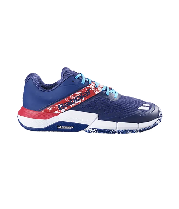 Zapatillas Babolat Movea 2 Dark Blue/Chili Red 2025