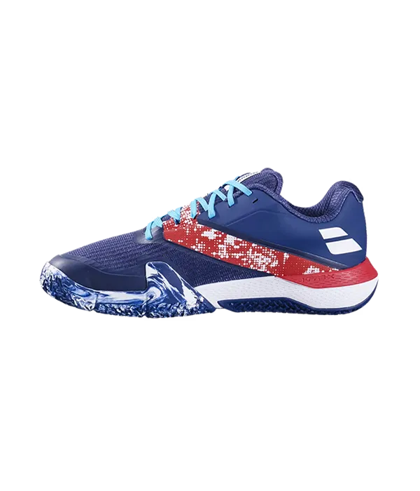 Zapatillas Babolat Movea 2 Dark Blue/Chili Red 2025