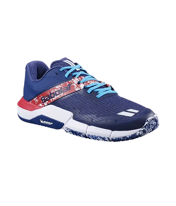 Zapatillas Babolat Movea 2 Dark Blue/Chili Red 2025
