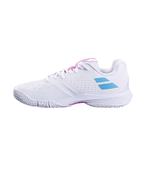 Zapatillas Babolat Sensa Rise Women White/Rhodamine Red 2025