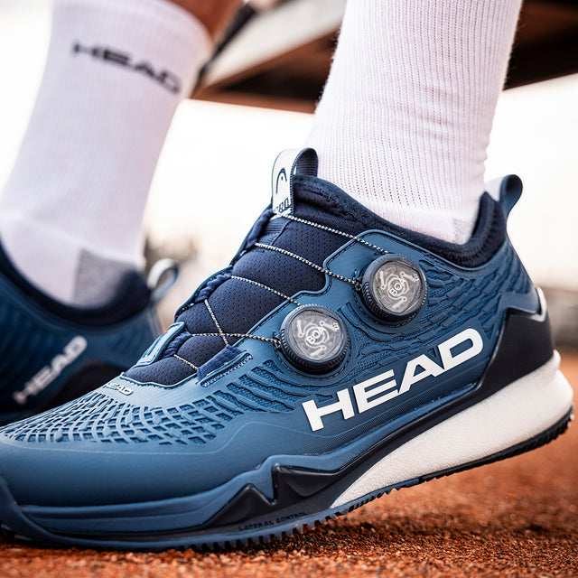 Sapatilhas de padel HEAD Suportar Pro Boa Clay Dark Azul e Marinho 2026