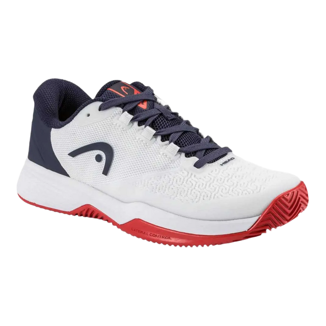 HEAD Padel Shoes Revolt Pro 5.0 Clay White/Navy 2026