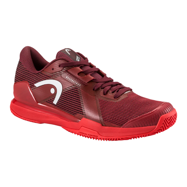 HEAD Padel Shoes sprint Pro 4.0 Clay Red/Dark Red 2026