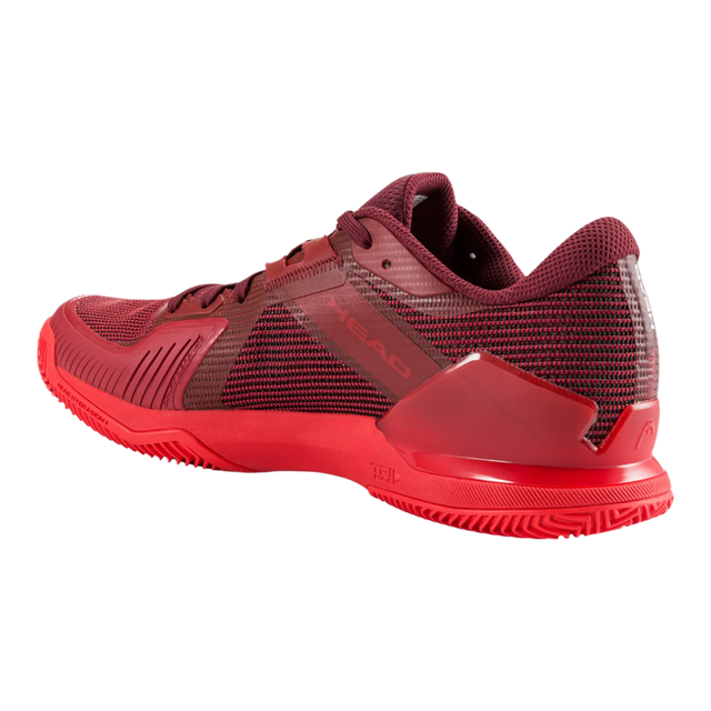 HEAD Padel Shoes sprint Pro 4.0 Clay Red/Dark Red 2026