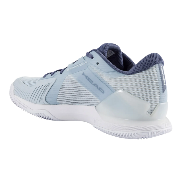 HEAD Padel Shoes sprint Pro 4.0 Clay Woman Chalk White/Light Gray 2026