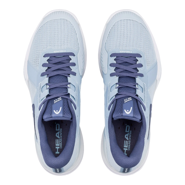 HEAD Padel Shoes sprint Pro 4.0 Clay Woman Chalk White/Light Gray 2026