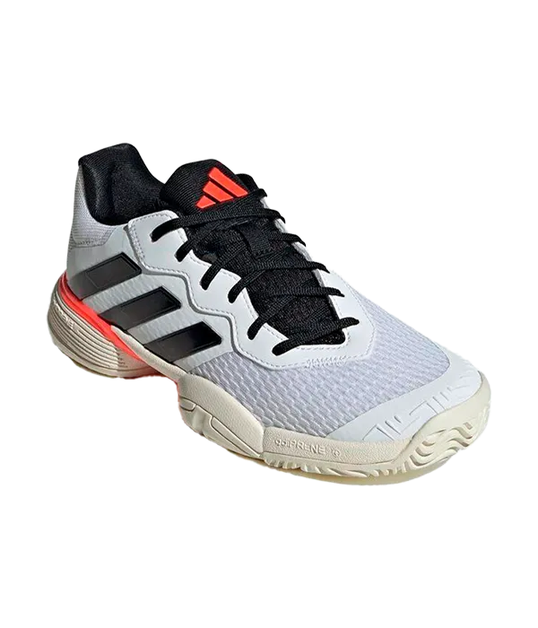 Zapatillas Adidas Barricade Kids Blanco//Rojo