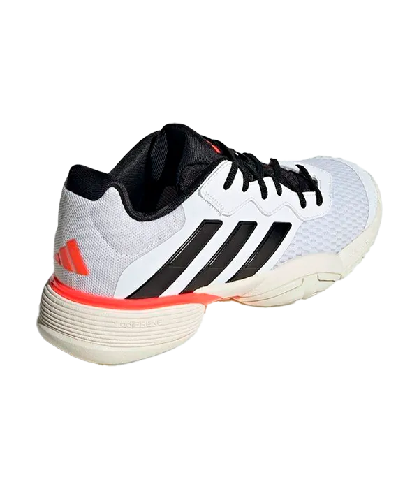 Zapatillas Adidas Barricade Kids Blanco//Rojo