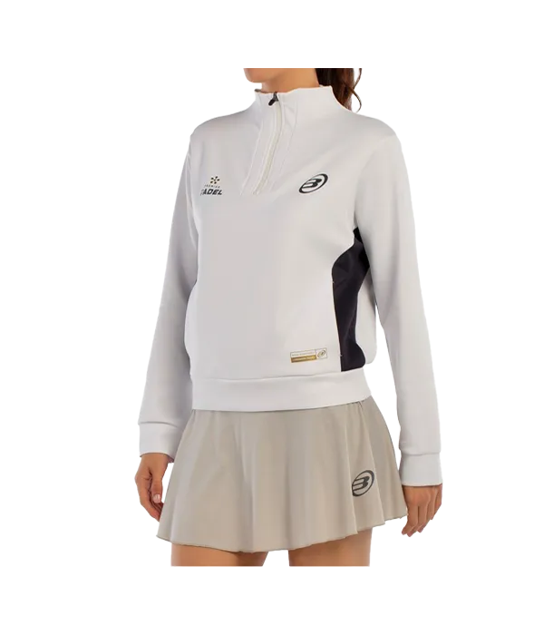 Sudadera Bullpadel Airar Women Blanco 2025