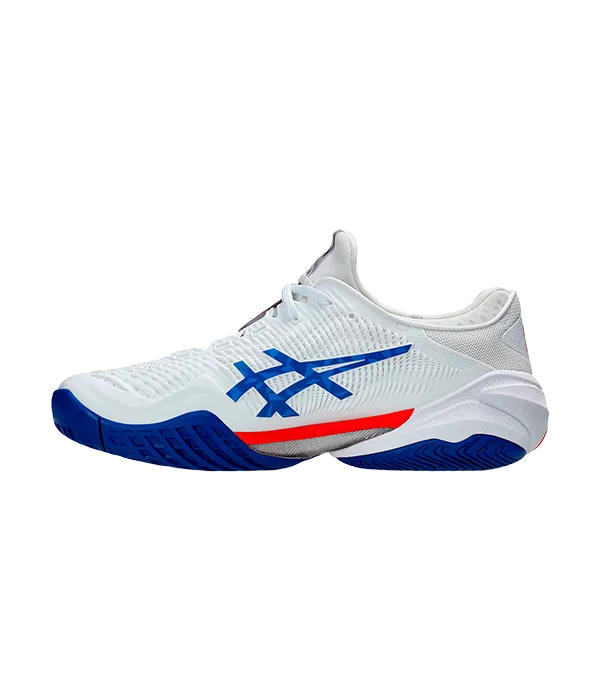 Zapatillas Asics Court FF 3 Novak Clay White/Asics Blue