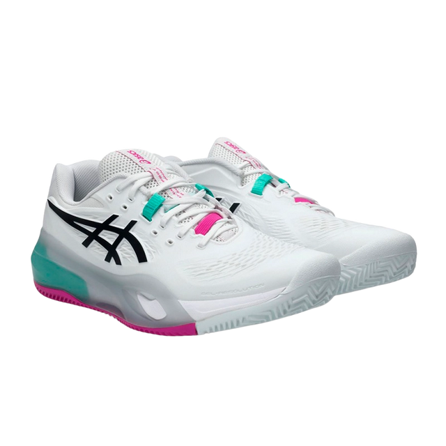 Padel Shoes Asics Gel-Resolution X Clay White/Aurora Green 2026
