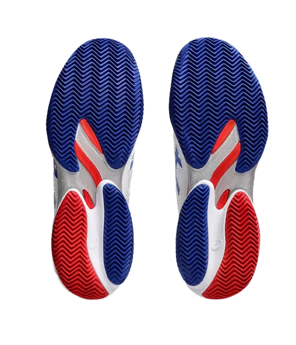 Zapatillas Asics Court FF 3 Novak Clay White/Asics Blue