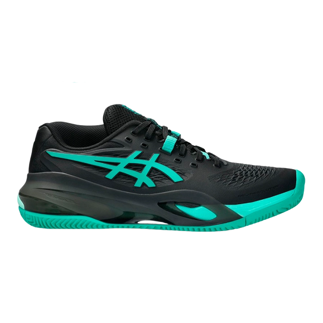 Padel Shoes Asics Gel-Resolution X Clay Black/Aurora Green 2026