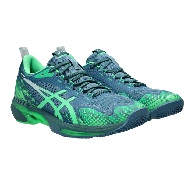 Chaussures Asics SonicSmash FF Saba Bleu/Vert Vital 2026