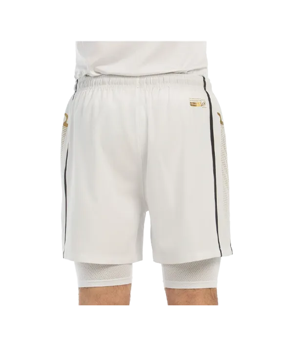 Pantalón Bullpadel Barde Blanco 2025