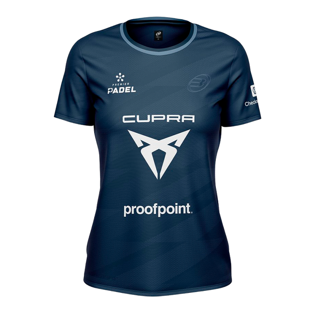 Camiseta Bullpadel Pinatar Gemma Triay Azul Marino 2026