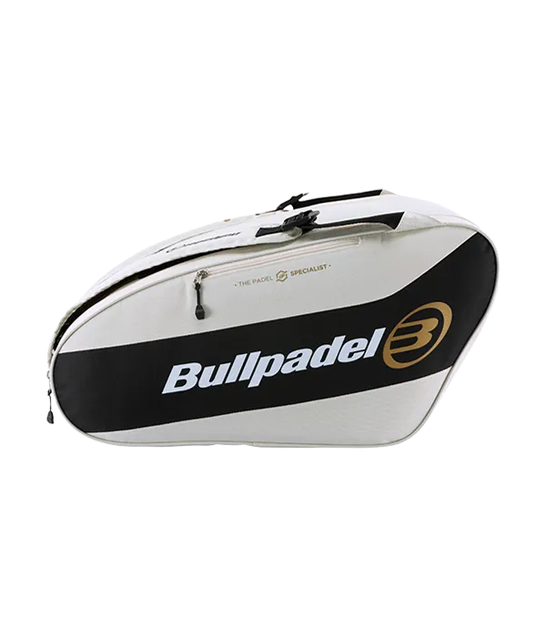 Paletero Bullpadel Tour Premier Blanco 2025