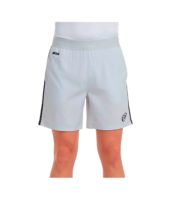 Pantalón Corto Bullpadel Maceda Gris Perla 2025