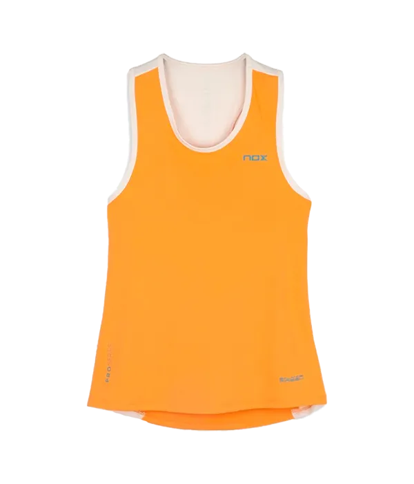 Camiseta Tirantes NOX Mock Orange degraded Pro 2025