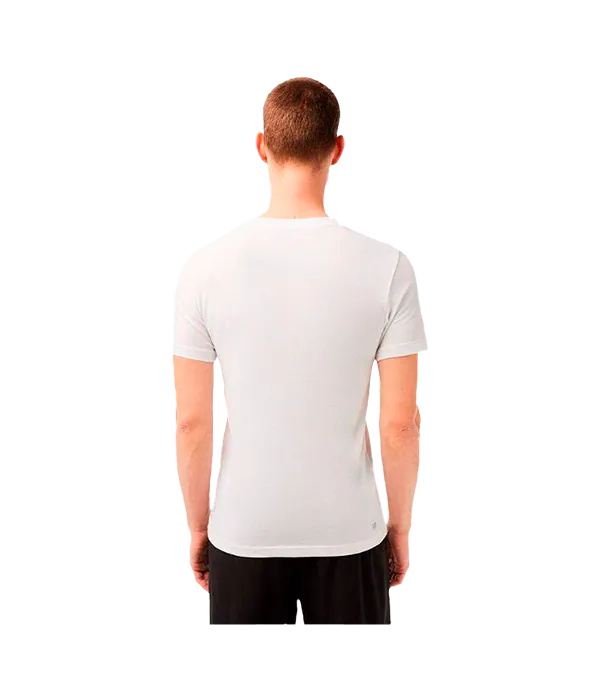 Camiseta Lacoste Sport Regular Fit Blanco