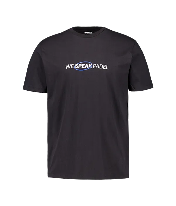 T-Shirt PadelPROShop WSP Schwarz