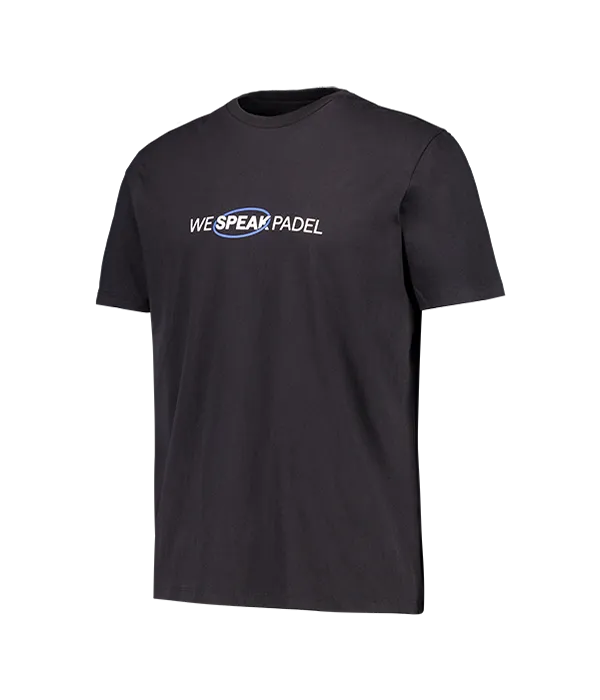 T-Shirt PadelPROShop WSP Schwarz