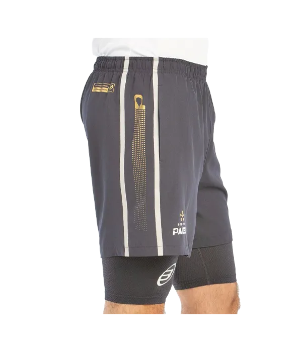 Pantalón Bullpadel Barde Carbón 2025