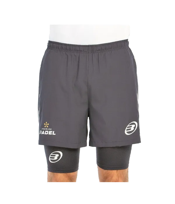 Pantalón Bullpadel Barde Carbón 2025