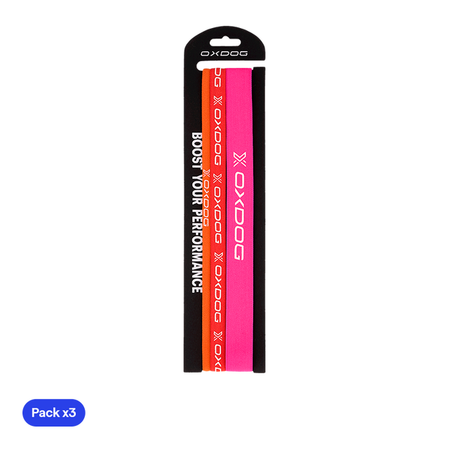 Fasce per capelli Oxdog Arancione (Pacchetto x3)