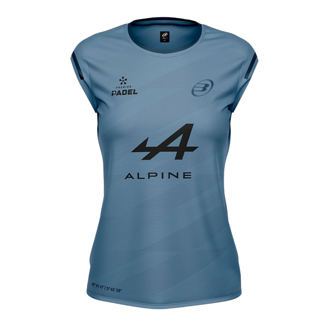 Maglietta Bullpadel Pinatar Claudia Fernandez Azul Atomico Vigore 2026