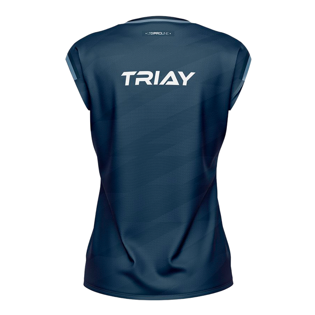 Camiseta Bullpadel Pinatar Delfi Brea Azul Marino 2026