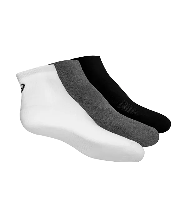 Calcetines Asics Quarter (Pack x 3) Blanco / Negro / Gris