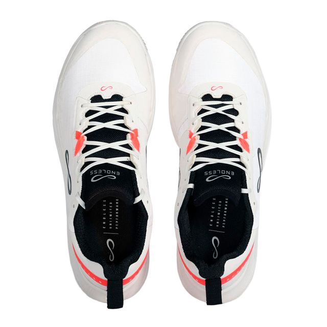 Padelschuhe Endless Frau Infinity Pro White Rubi 2025