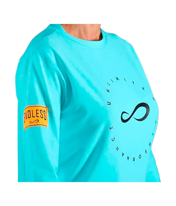 Sudadera Endless Inner Tech Aqua