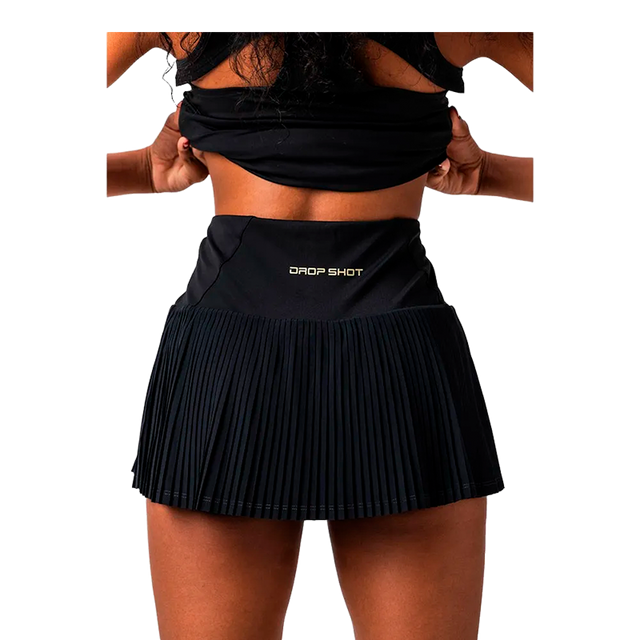 Falda Drop Shot Noor Negra 2025