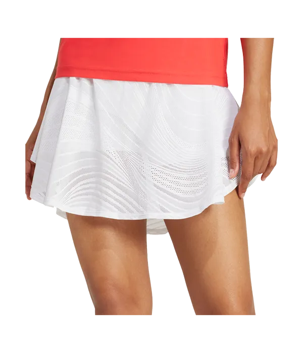 Falda Adidas Pro Blanco 2025