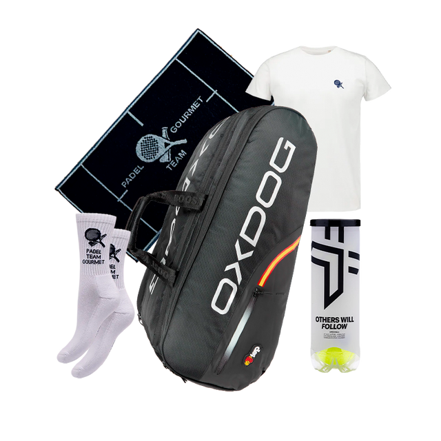 Pack Padel Team Gourmet + Padel bag Oxdog FEP hyper pro thermo padel bag
