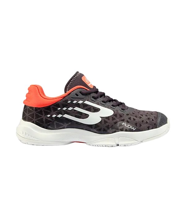 Zapatillas Bullpadel Flow 24I Gris oscuro/Naranja