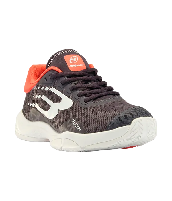 Zapatillas Bullpadel Flow 24I Gris oscuro/Naranja