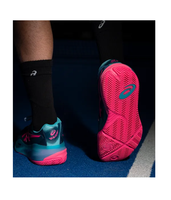 Zapatillas Asics Gel-Resolution X Padel Mako Blue/Hot Pink 2025