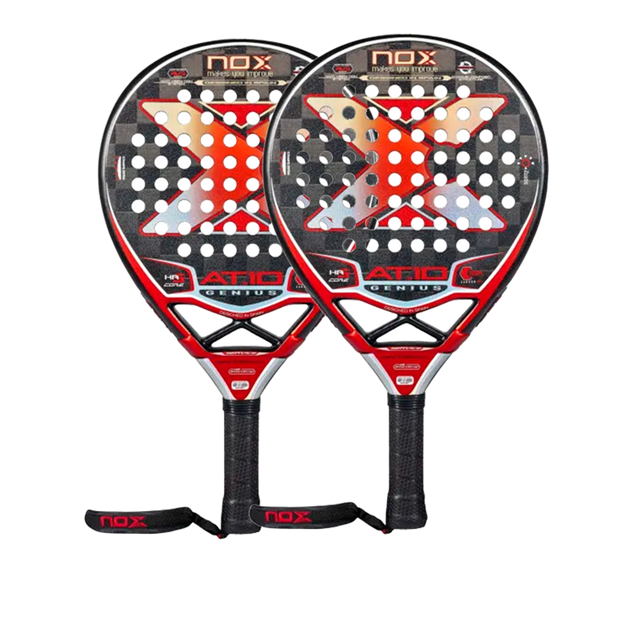 Pack dúo pala NOX AT10 Genius 18K Limited Edition Agustín Tapia