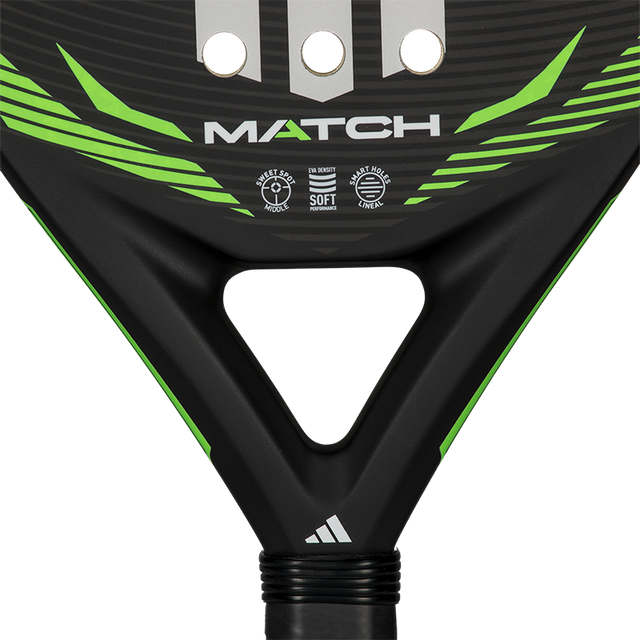 Racket Adidas Match Black/Green 2026