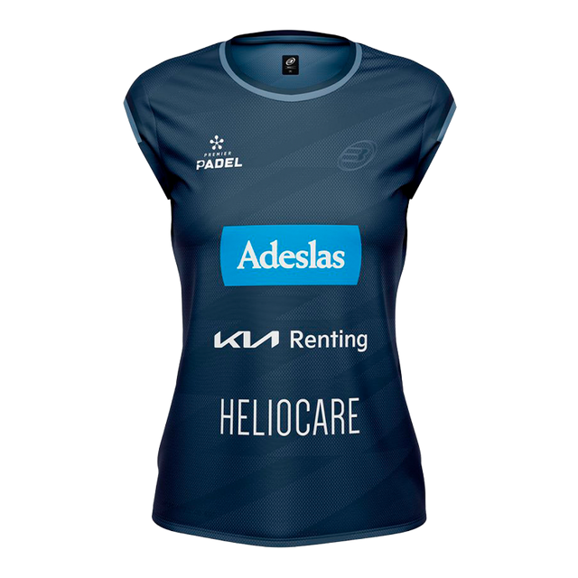 Camiseta Bullpadel Pinatar Delfi Brea Azul Marino 2026