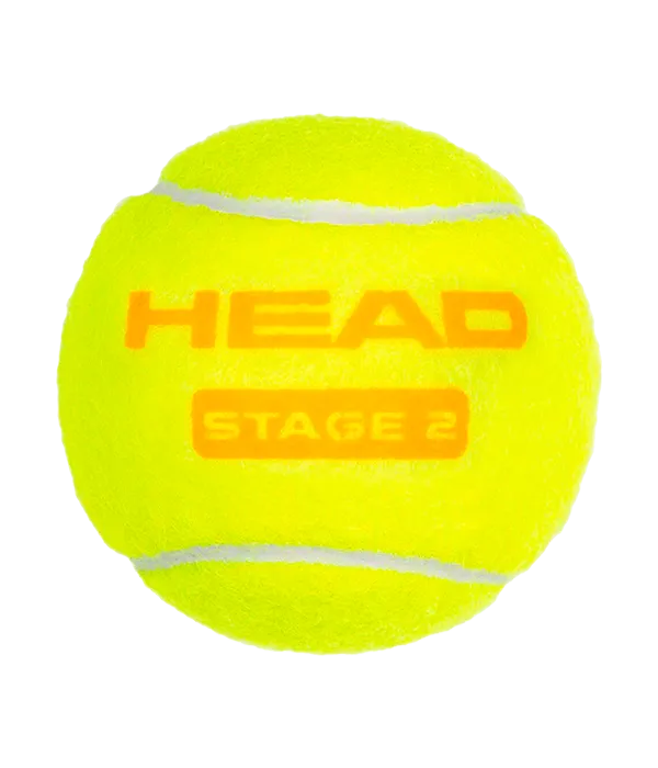 Pelotas HEAD Stage 2 (8/9 años) (Pack x3)
