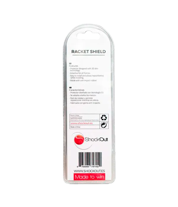 Protector ShockOut ShockSkin Picas Negro 2025