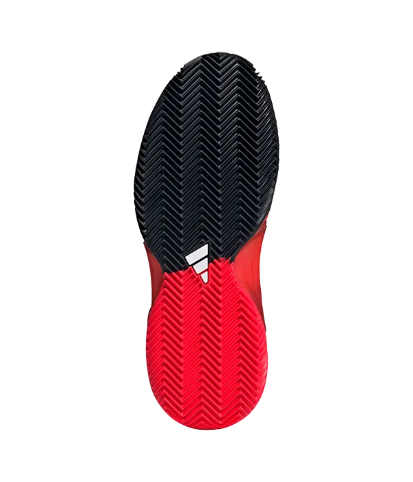 Zapatillas Adidas Baricade 13 CL Blanco/Rojo