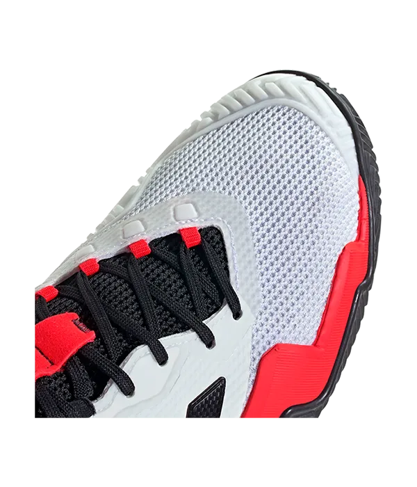 Zapatillas Adidas Baricade 13 CL Blanco/Rojo