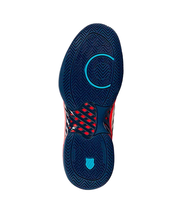 Zapatillas K-Swiss Express Light 3 Blanco/Rojo Sanyo