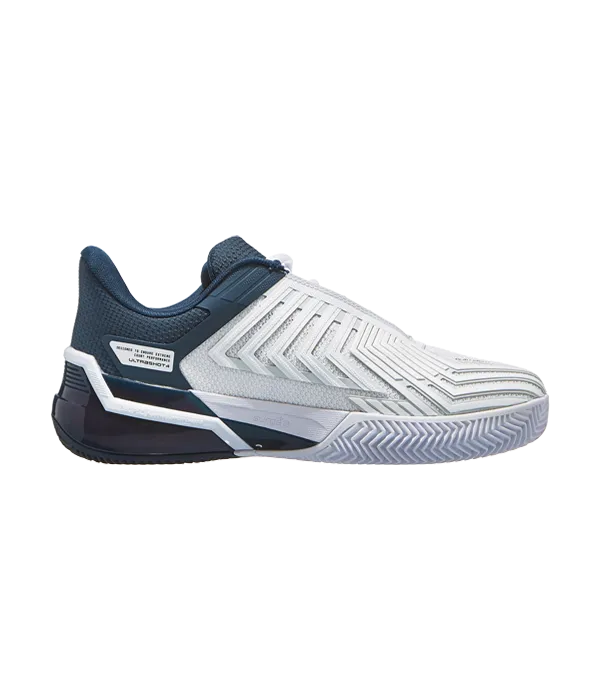 Zapatillas K-Swiss Ultrashot 4 Blanco/Stargazer/Neón Blaze 2025